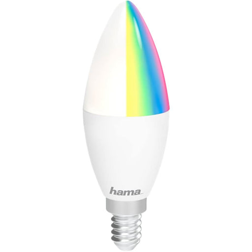 Bec LED Smart HAMA 176599, E14, 5.5W, 470lm, Wi-Fi, lumina variabila, compatibil Alexa - WALTI WALTI