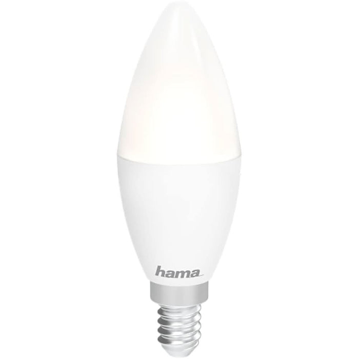 Bec LED Smart HAMA 176599, E14, 5.5W, 470lm, Wi-Fi, lumina variabila, compatibil Alexa WALTI