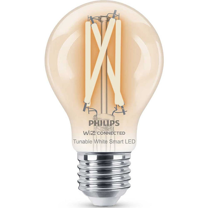 Bec LED Smart Vintage PHILIPS 8719514371989, E27, 7W, 806 lm, Bluetooth, Dimabil, Wi-Fi, lumina variabila, compatibil Alexa, Google Assistant WALTI