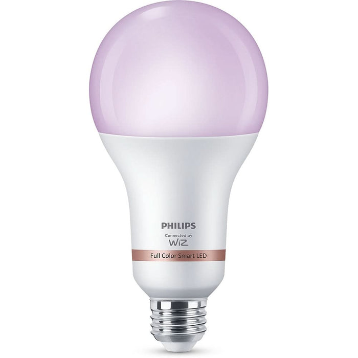 Bec LED Smart PHILIPS 8719514437319, E27, 18.5W, 2452lm, Wi-Fi, lumina variabila, compatibil Alexa, Google Assistant WALTI
