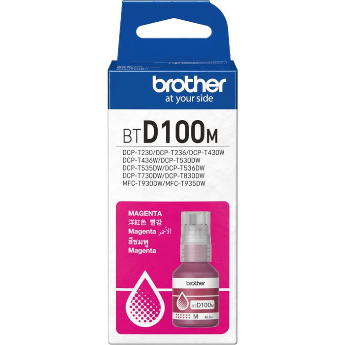 Cerneala originala BROTHER BT-D100M, Magenta WALTI