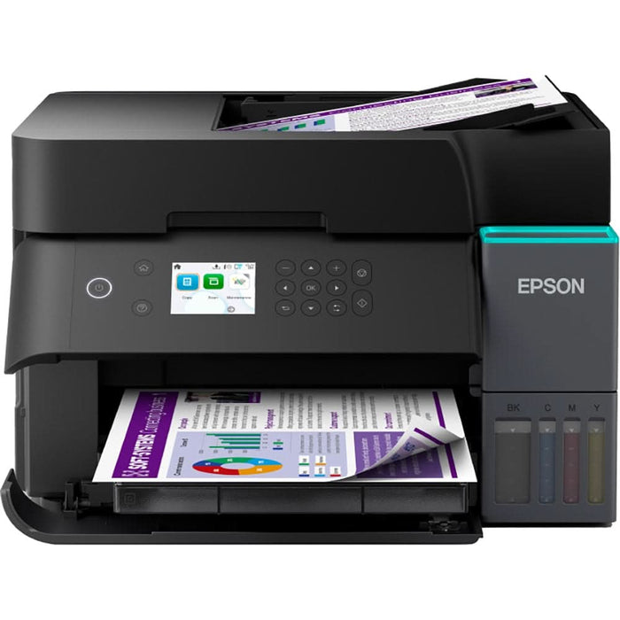 Multifunctional inkjet color EPSON EcoTank L6370 CISS, A4, USB, Wi-Fi, Ethernet WALTI