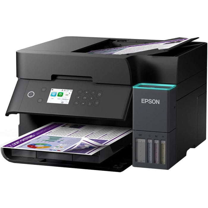 Multifunctional inkjet color EPSON EcoTank L6370 CISS, A4, USB, Wi-Fi, Ethernet WALTI