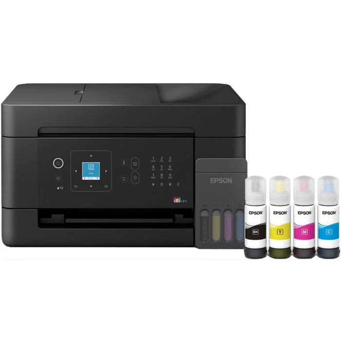 Multifunctional inkjet color EPSON EcoTank L5390 CISS, A4, USB, Retea, Wi-Fi, Fax - WALTI WALTI