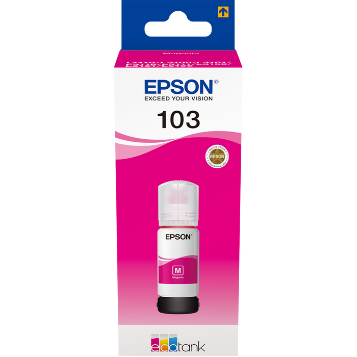 Cerneala originala EPSON 103 EcoTank C13T00S34A, magenta WALTI