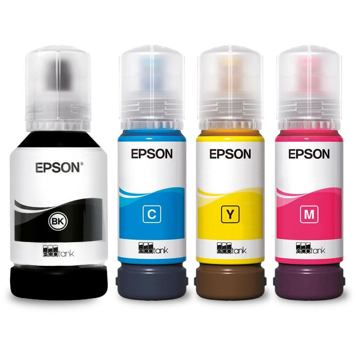Cerneala originala EPSON 101 EcoTank Multipack C13T03V64A, negru, cyan, galben, magenta WALTI