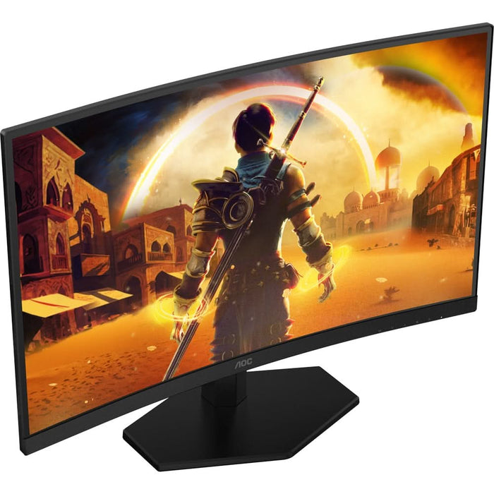 Monitor Gaming curbat WLED FAST VA AOC C27G42ZE, 27", Full HD, 260Hz, HDR10, Adaptive Sync, negru - WALTI WALTI