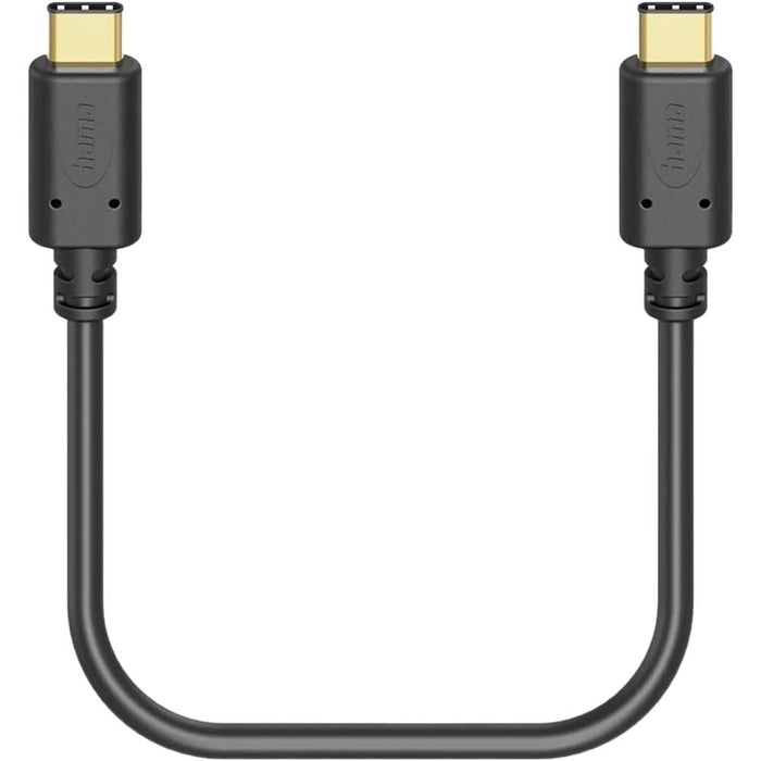 Cablu date HAMA 201591, USB-C - USB-C, 1.5m, negru WALTI