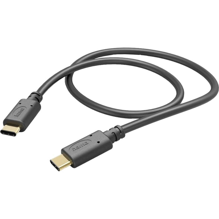 Cablu date HAMA 201591, USB-C - USB-C, 1.5m, negru WALTI