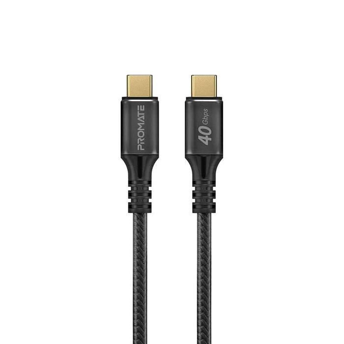 Cablu USB-C - USB-C PROMATE POWERBOLT240, 1m, negru WALTI