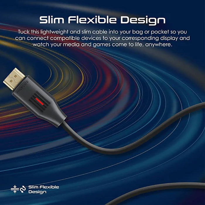 Cablu HDMI 2.0 PROMATE ProLink4K60-150, 1.5m, negru WALTI