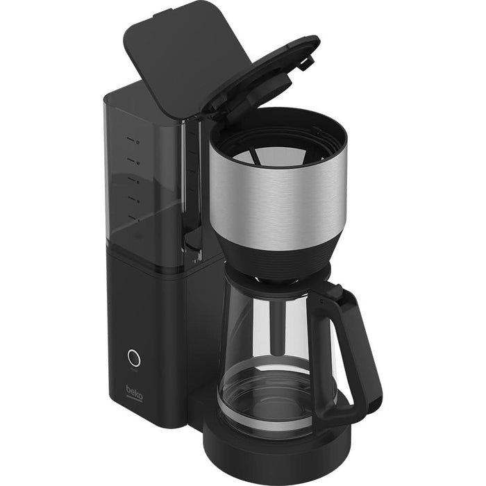 Cafetiera BEKO CFM7353I, 1.3l, 1150W, 10 cesti, negru-argintiu WALTI