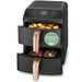 Friteuza cu aer cald dubla COSORI Turbo Tower Compact CAF-DC861-CEUR, 8.6l, 2630W, negru-auriu - WALTI WALTI