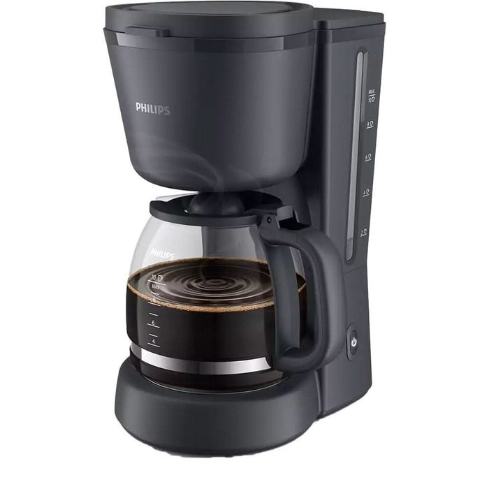 Cafetiera PHILIPS Essentials Collection Seria 1000 HD7430/90, 1.25l, 1000W, 10 cesti, negru WALTI