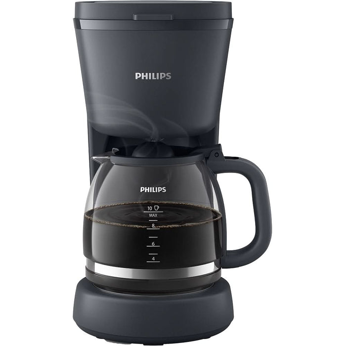 Cafetiera PHILIPS Essentials Collection Seria 1000 HD7430/90, 1.25l, 1000W, 10 cesti, negru WALTI