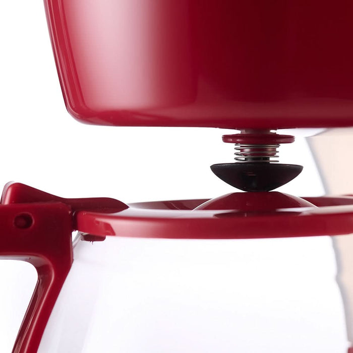 Cafetiera MYRIA MY4157RD, 1.25l, 750W, 8 cesti, rosu WALTI