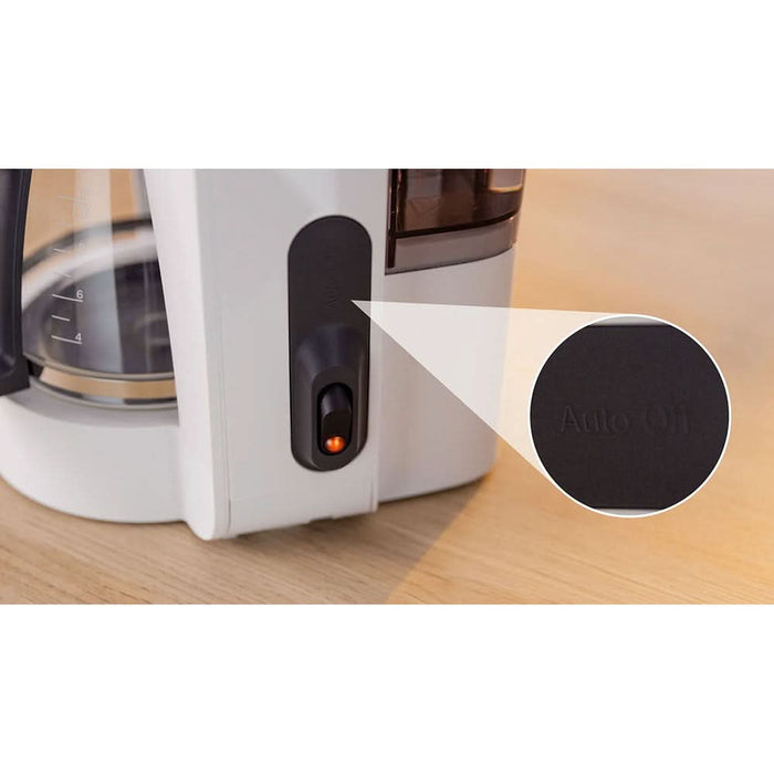Cafetiera BOSCH MyMoment TKA2M111, 1.4l, 1200W, 15 cesti, alb-gri inchis WALTI