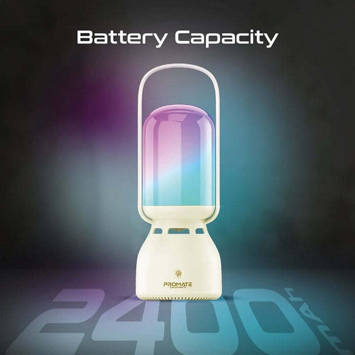 Lampa de exterior LED PROMATE CampMate 5, 100lm, 2400mAh, alb WALTI