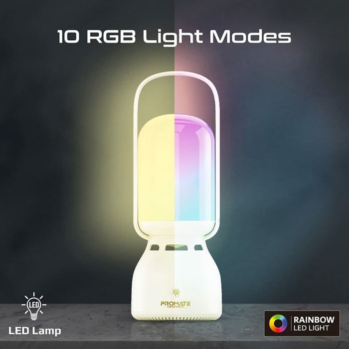 Lampa de exterior LED PROMATE CampMate 5, 100lm, 2400mAh, alb WALTI