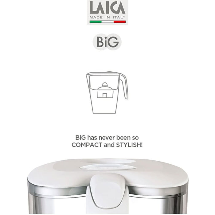 Cana filtranta LAICA Big Roma J81EA, 3.7l, crem-transparent WALTI