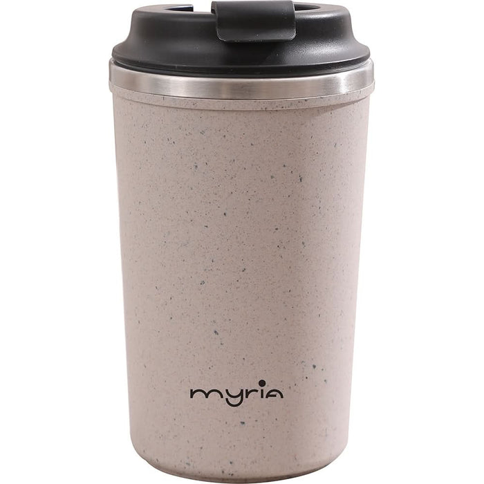 Cana calatorie MYRIA MY4485BG, 0.35l, inox 304, bej WALTI