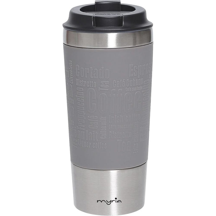 Cana calatorie MYRIA MY4488GY, 0.45l, inox 304, gri WALTI