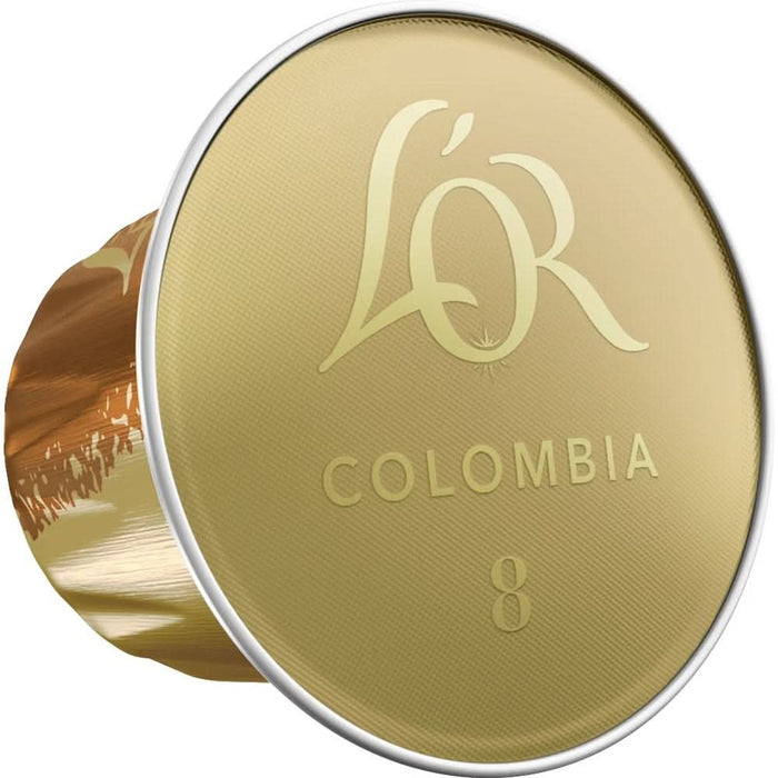 Capsule cafea L'OR Espresso Colombia, compatibile Nespresso, 20 capsule, 104g WALTI