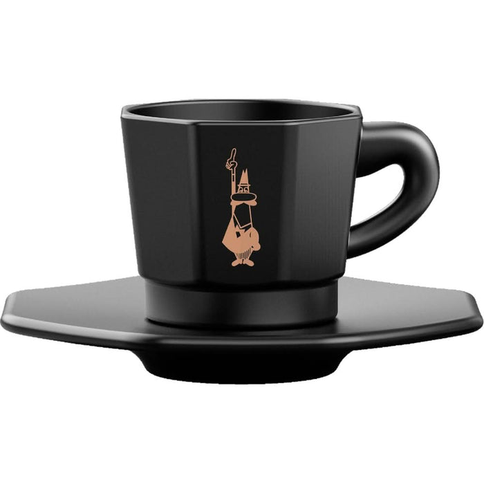 Set cafetiera BIALETTI Moka Express 3tz + 2 cesti, negru WALTI