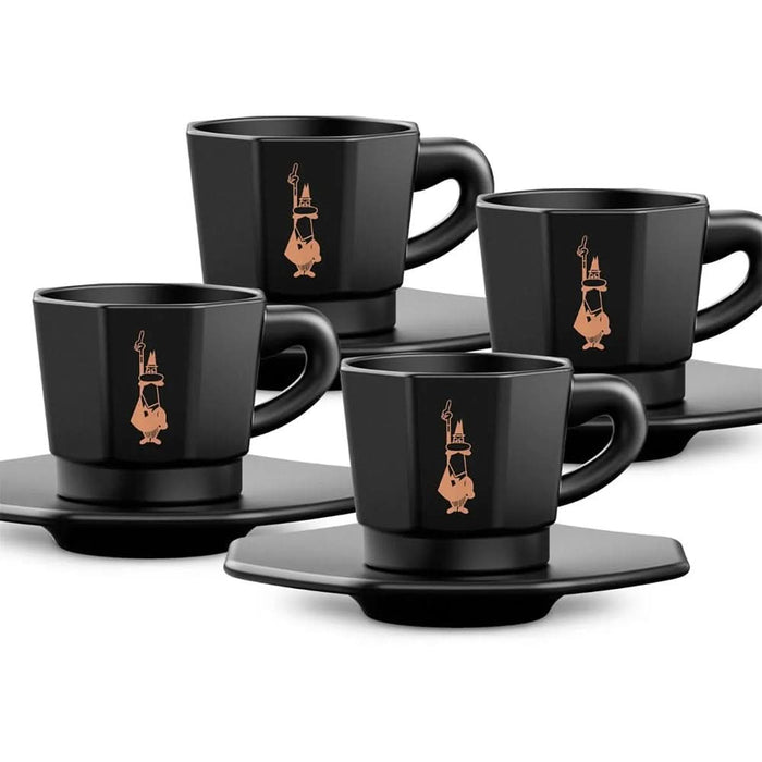 Set cafetiera BIALETTI Moka Express 3tz + 2 cesti, negru WALTI