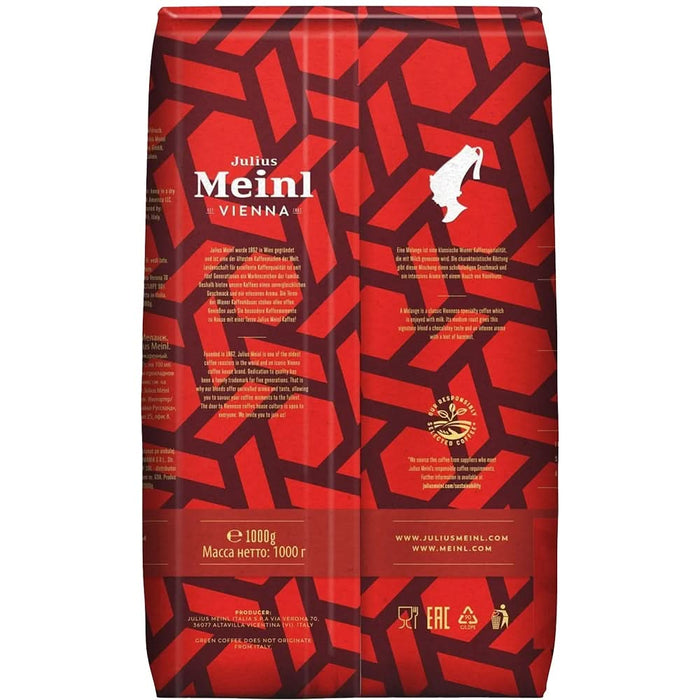 Cafea boabe JULIUS MEINL Vienna Melange, 1000g WALTI