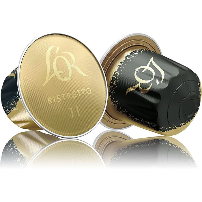 Capsule cafea L'OR Espresso Ristretto, compatibile Nespresso, 20 capsule, 104g WALTI