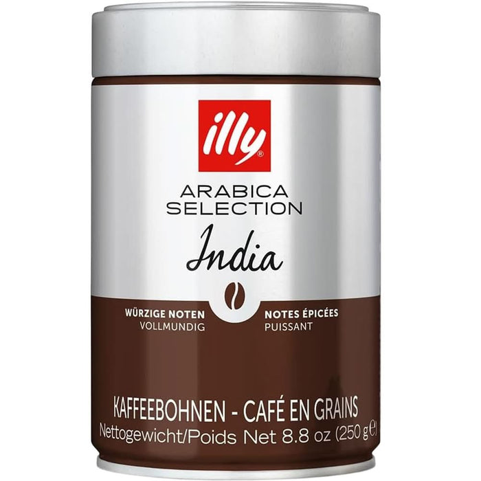 Cafea boabe ILLY Arabica Selection India, 250g WALTI