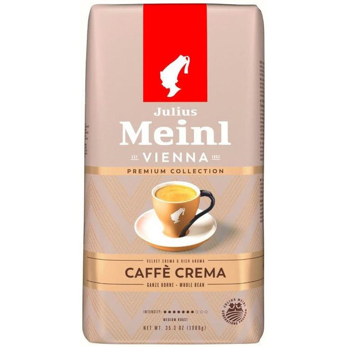 Cafea boabe JULIUS MEINL Premium Collection Caffe Crema, 1000g WALTI