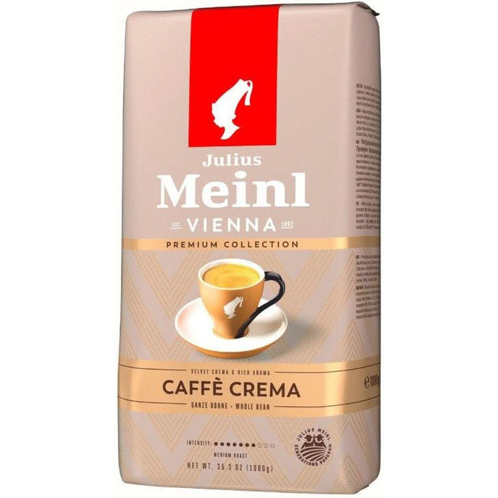 Cafea boabe JULIUS MEINL Premium Collection Caffe Crema, 1000g WALTI