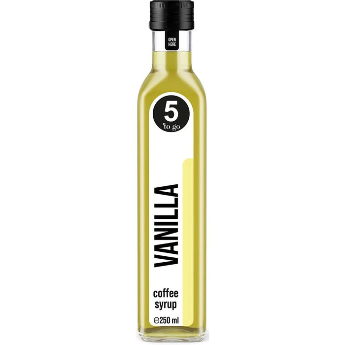 Sirop cafea 5 TO GO Vanilie, 0.25l WALTI