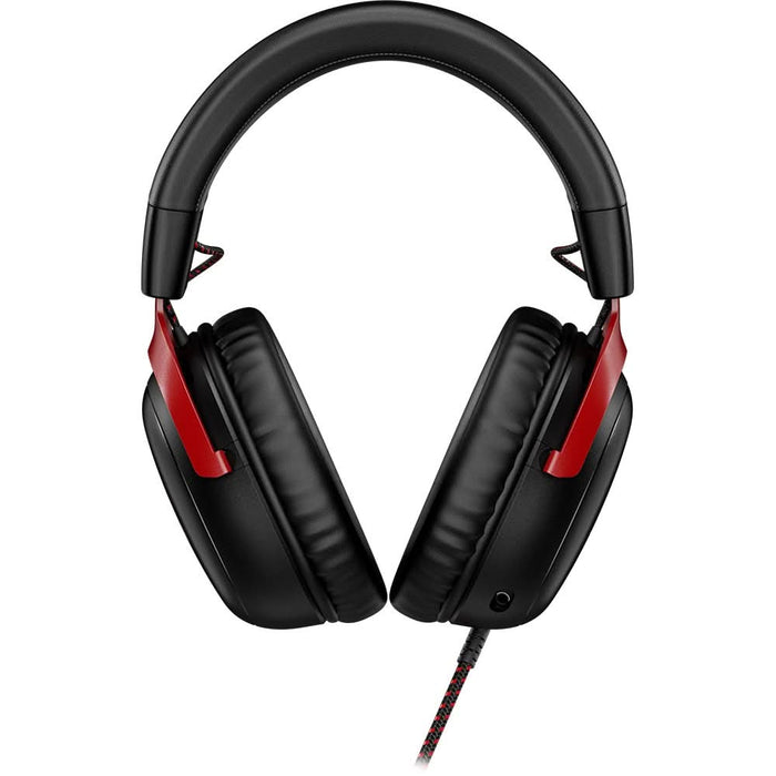 Casti Gaming HyperX Cloud III, DTS Headphone:X Spatial Audio, multiplatforma, 3.5mm, USB, negru-rosu WALTI