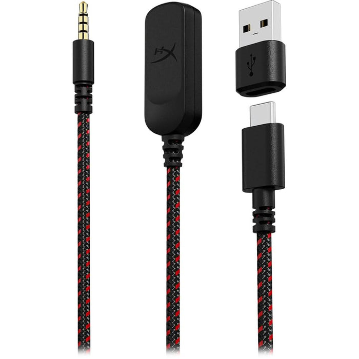 Casti Gaming HyperX Cloud III, DTS Headphone:X Spatial Audio, multiplatforma, 3.5mm, USB, negru-rosu WALTI