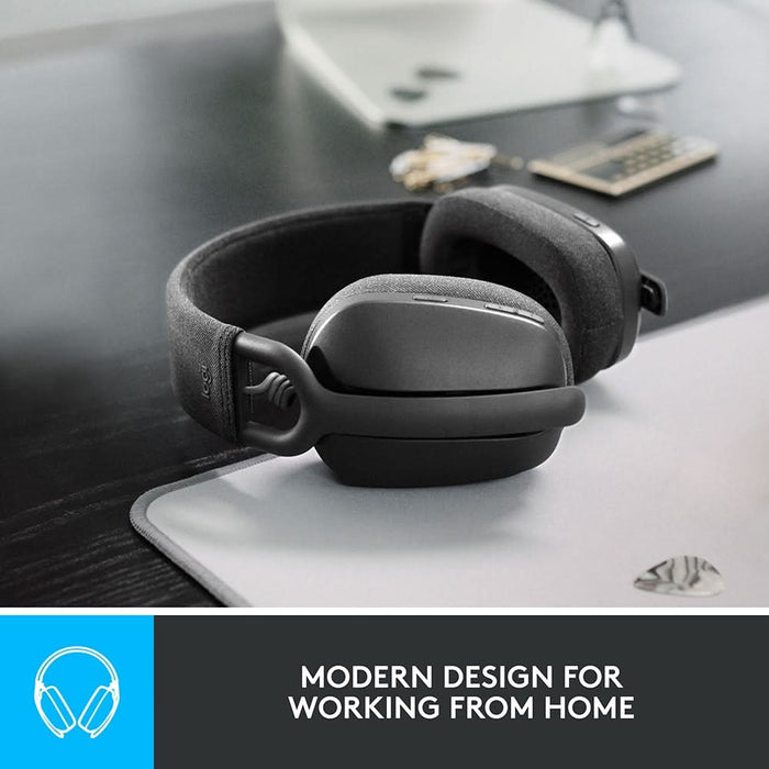 Casti PC LOGITECH Zone Vibe 100, Bluetooth, negru WALTI