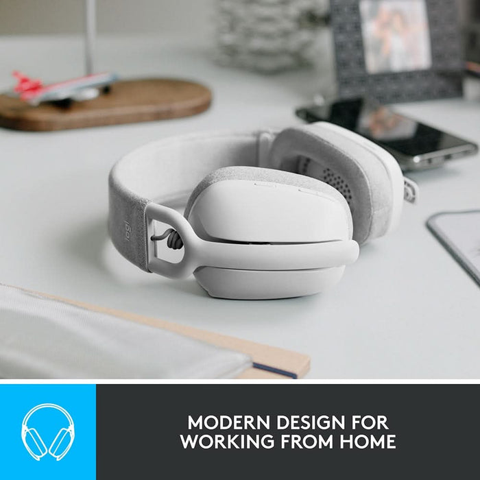 Casti PC LOGITECH Zone Vibe 100, Bluetooth, alb WALTI