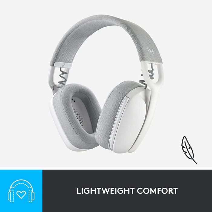 Casti PC LOGITECH Zone Vibe 100, Bluetooth, alb WALTI