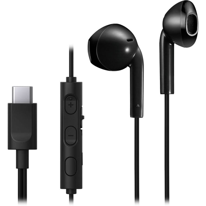 Casti JVC HA-FR17UC-B-U, Cu Fir, In-Ear, Microfon, USB-C, negru WALTI