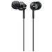 Casti SONY MDR-EX110APB, Cu Fir, In-Ear, Microfon, negru - WALTI WALTI