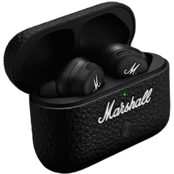 Casti MARSHALL Motif II ANC, True Wireless, Bluetooth, In-ear, Microfon, Noise Cancelling, Carcasa incarcare wireless, negru WALTI