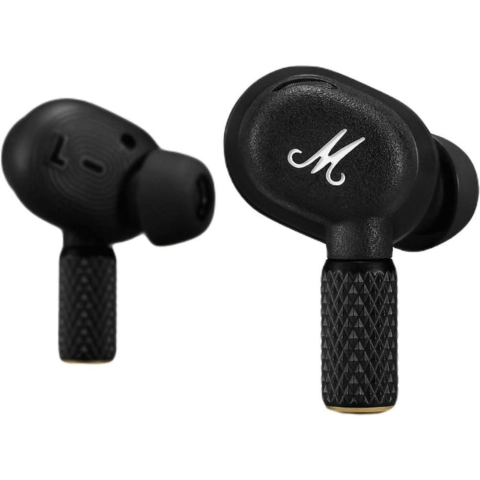 Casti MARSHALL Motif II ANC, True Wireless, Bluetooth, In-ear, Microfon, Noise Cancelling, Carcasa incarcare wireless, negru WALTI