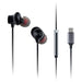Casti PANASONIC RP-TCM225DEK, Cu Fir, In-Ear, Microfon, USB-C, negru - WALTI WALTI