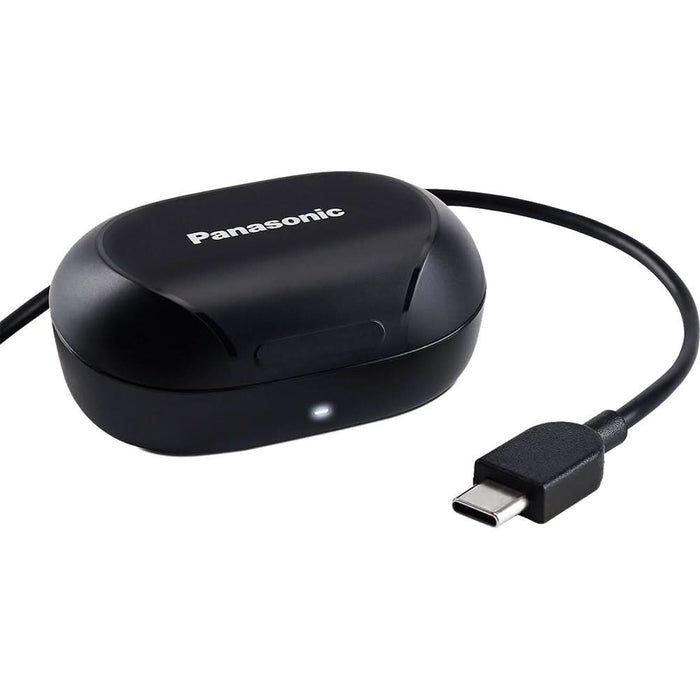 Casti PANASONIC RZ-B120WDE-K, True Wireless, Bluetooth, In-Ear, Microfon, negru WALTI