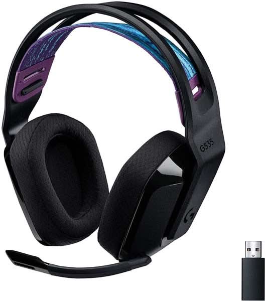 Casti Gaming Wireless LOGITECH G535 LIGHTSPEED, multiplatforma, 3.5mm, negru WALTI