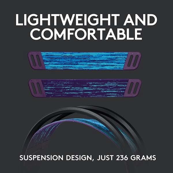 Casti Gaming Wireless LOGITECH G535 LIGHTSPEED, multiplatforma, 3.5mm, negru WALTI
