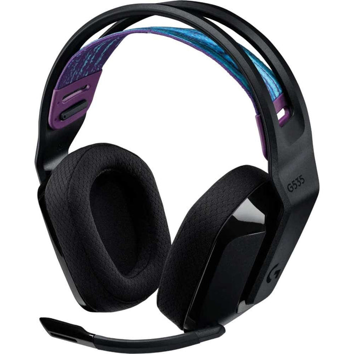 Casti Gaming Wireless LOGITECH G535 LIGHTSPEED, multiplatforma, 3.5mm, negru WALTI