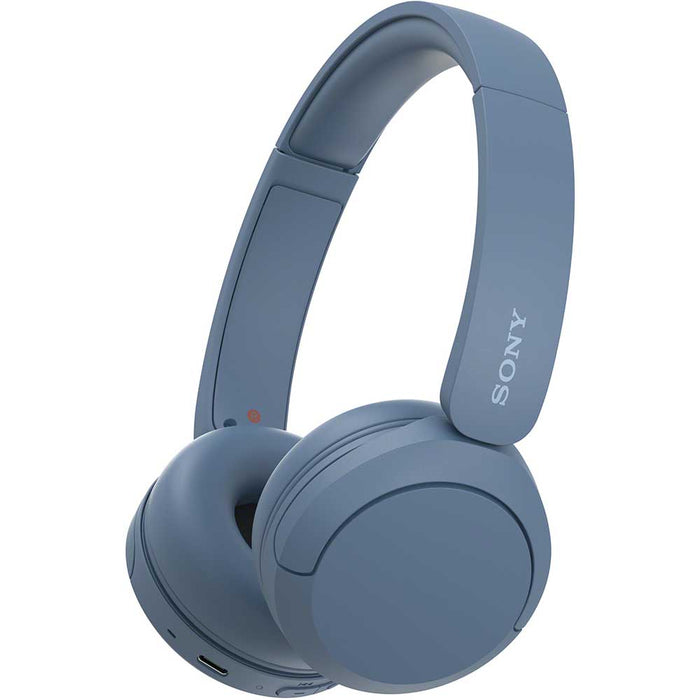 Casti SONY WH-CH520L, Bluetooth, On-Ear, Microfon, albastru WALTI